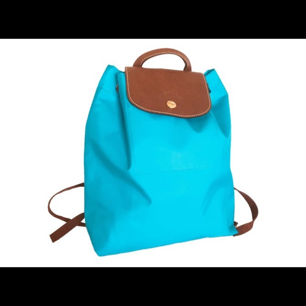 HOUR FLASH SALE: Blue Longchamp backpack!